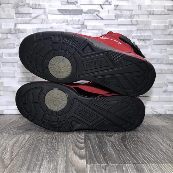 Ewing 33 Hi Red & Black OG VNDS With OG Box - Picture 12 of 16